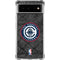 NBA Los Angeles Clippers Black Rust Google Pixel 6 Clear Case